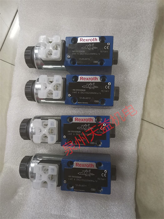 天益机电 力士乐工业产品   "R900013646 AB31-14 3-1A2A-TA" "4WE6D62 EG220N9K4 V" "R18535212X 1" "VT-TSPD-1-20 V0 