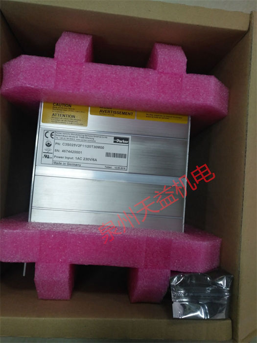 天益机电PARKER工业产品"SCP01-010-34-04" "C3S025V2F11I20T30M00" "C3S025V2F11O20T30M00" "CPOM2DDV56" "30819095