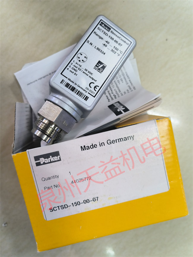 "D1SE30BNJW" "SCTSD-150-00-07 " "KH1 4CFX" "4G5-C4L-5-SS" 天益机电parker工业产品
