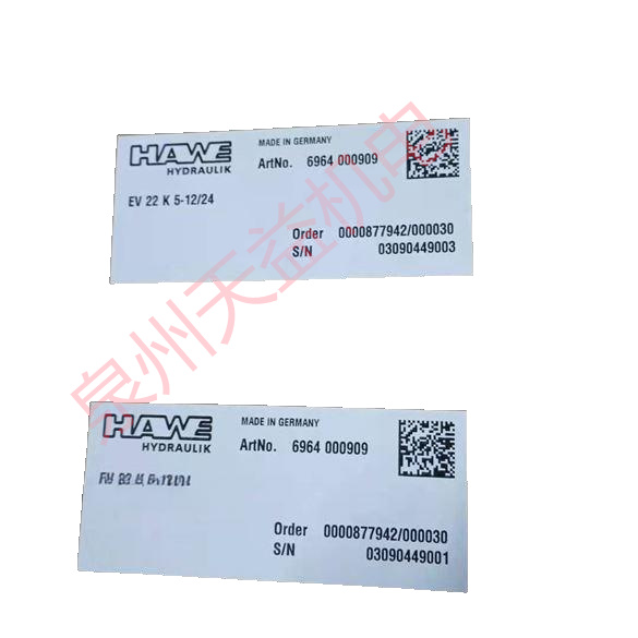天益机电HAWE工业产品"BVP1R-H  " "EV22K2-12 24" "D3-1 " "VHP1-L2K" 